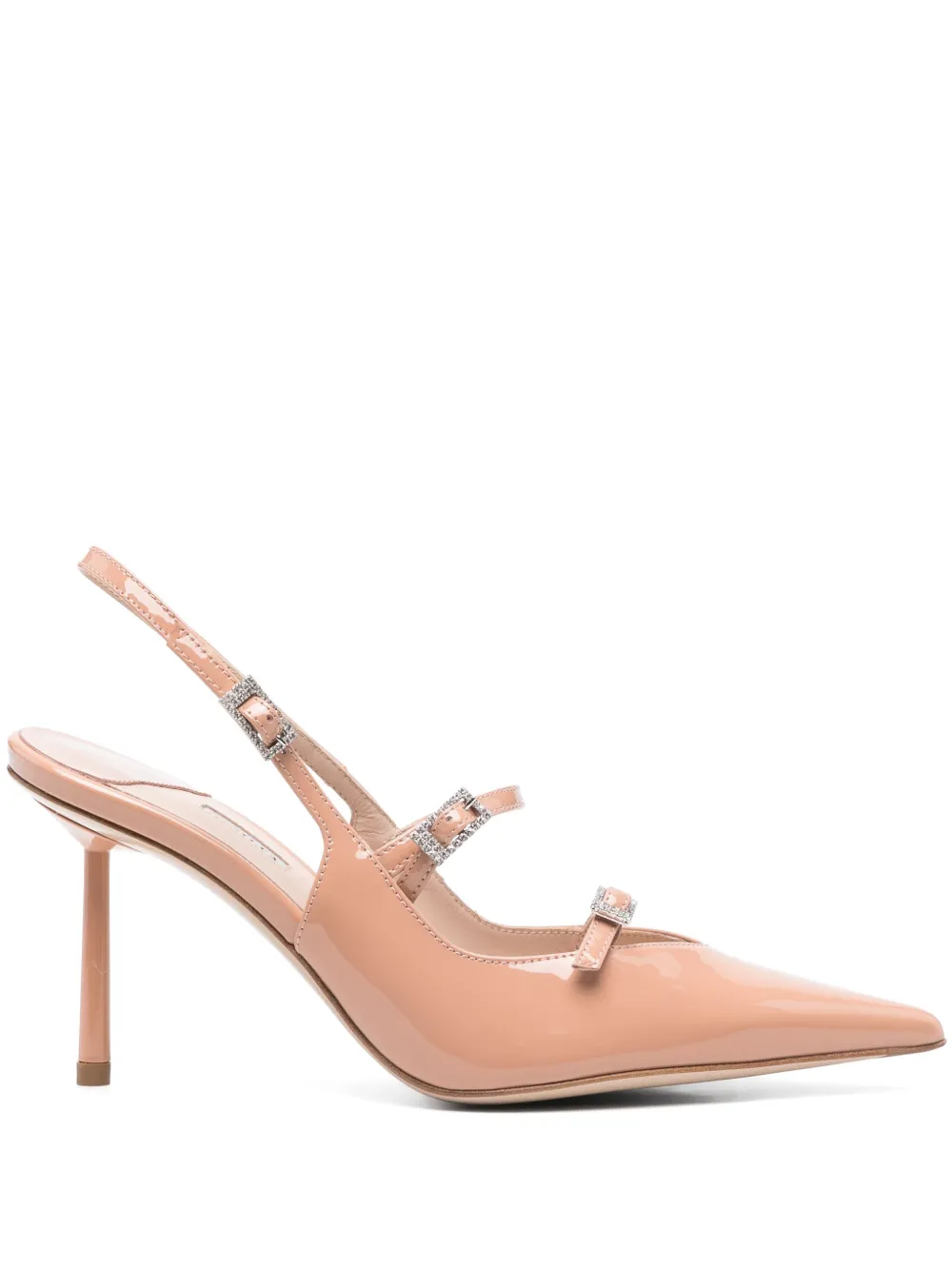 Le Silla 80mm Morgana slingback pumps Neutrals