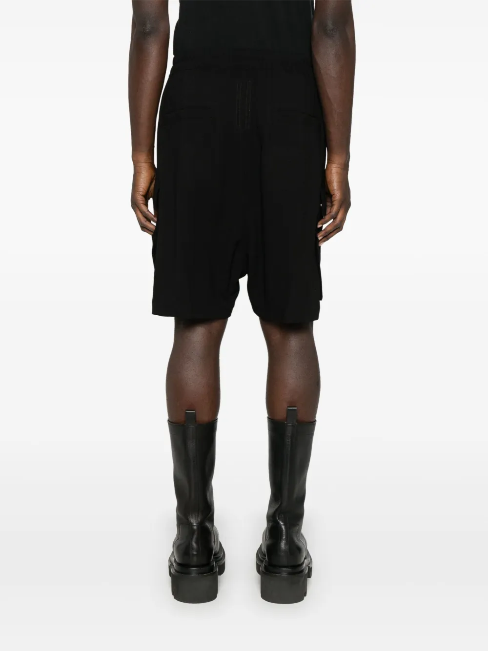 Rick Owens Cargobela shorts Zwart