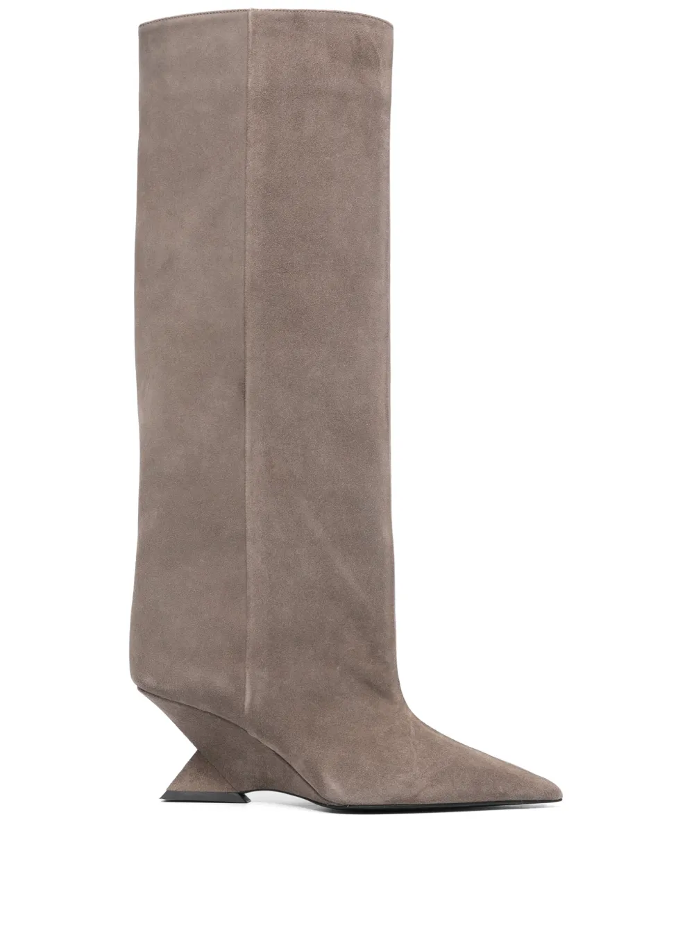 The Attico 65mm Cheope boots Beige