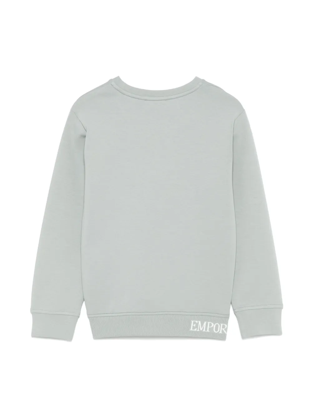 Emporio Armani Kids Sweater met logo - Blauw