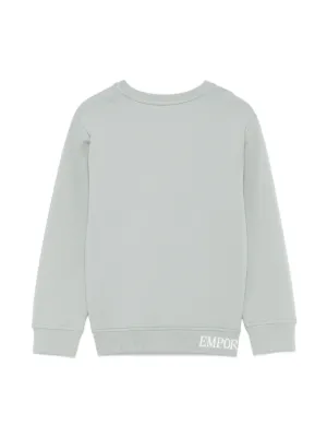 ARMANI JUNIOR トレーナー 12A グレー 新品] 12A(12歳) EA7 / ARMANI JUNIOR ラバーロゴ入り