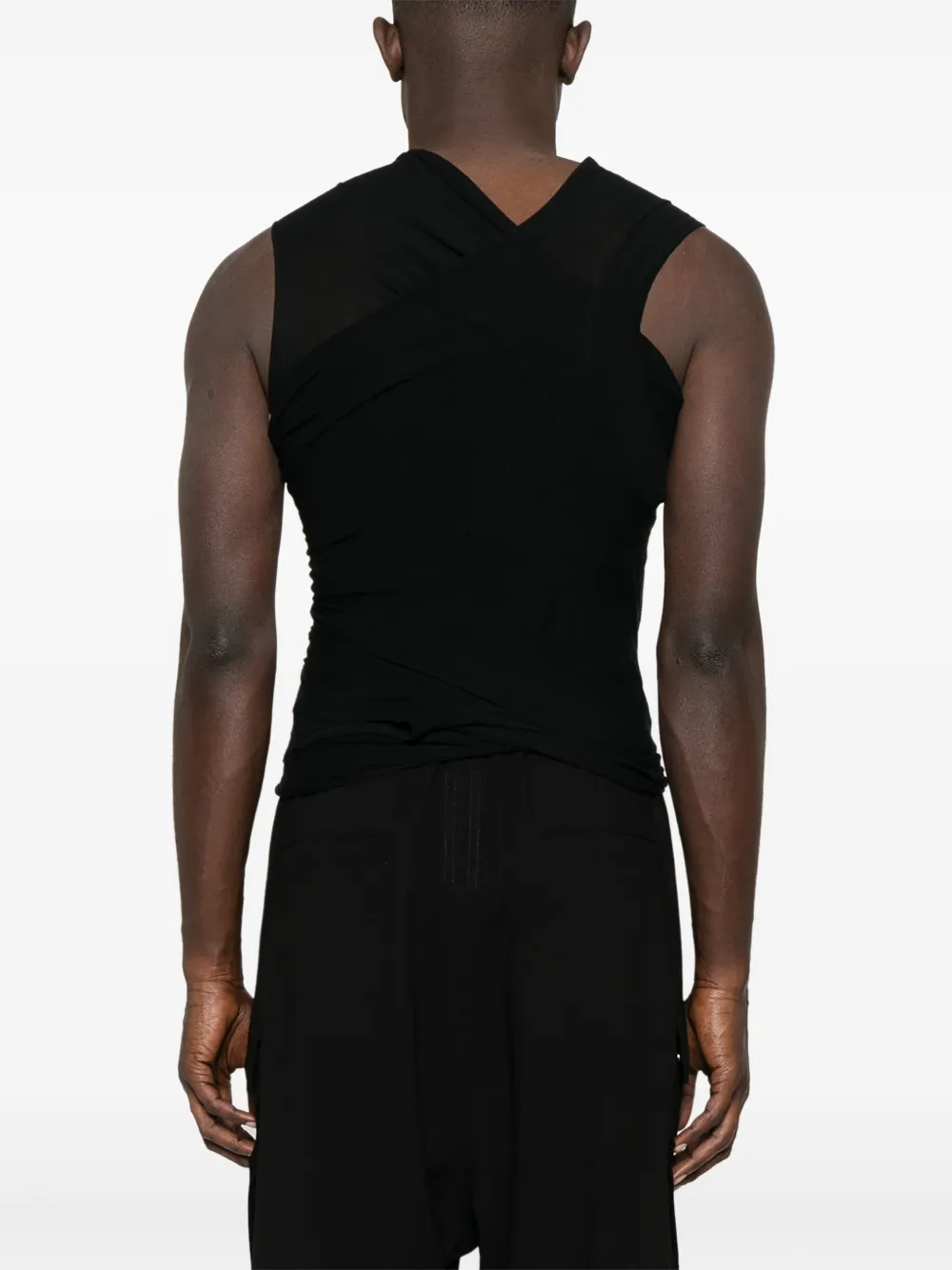 Rick Owens Hollywood Banana tanktop Zwart