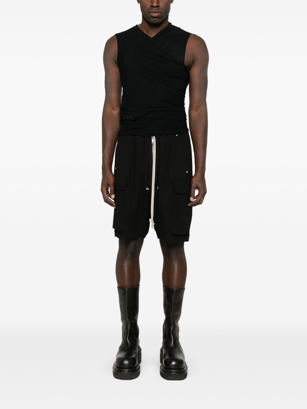 Rick Owens Hollywood Banana tanktop - Zwart