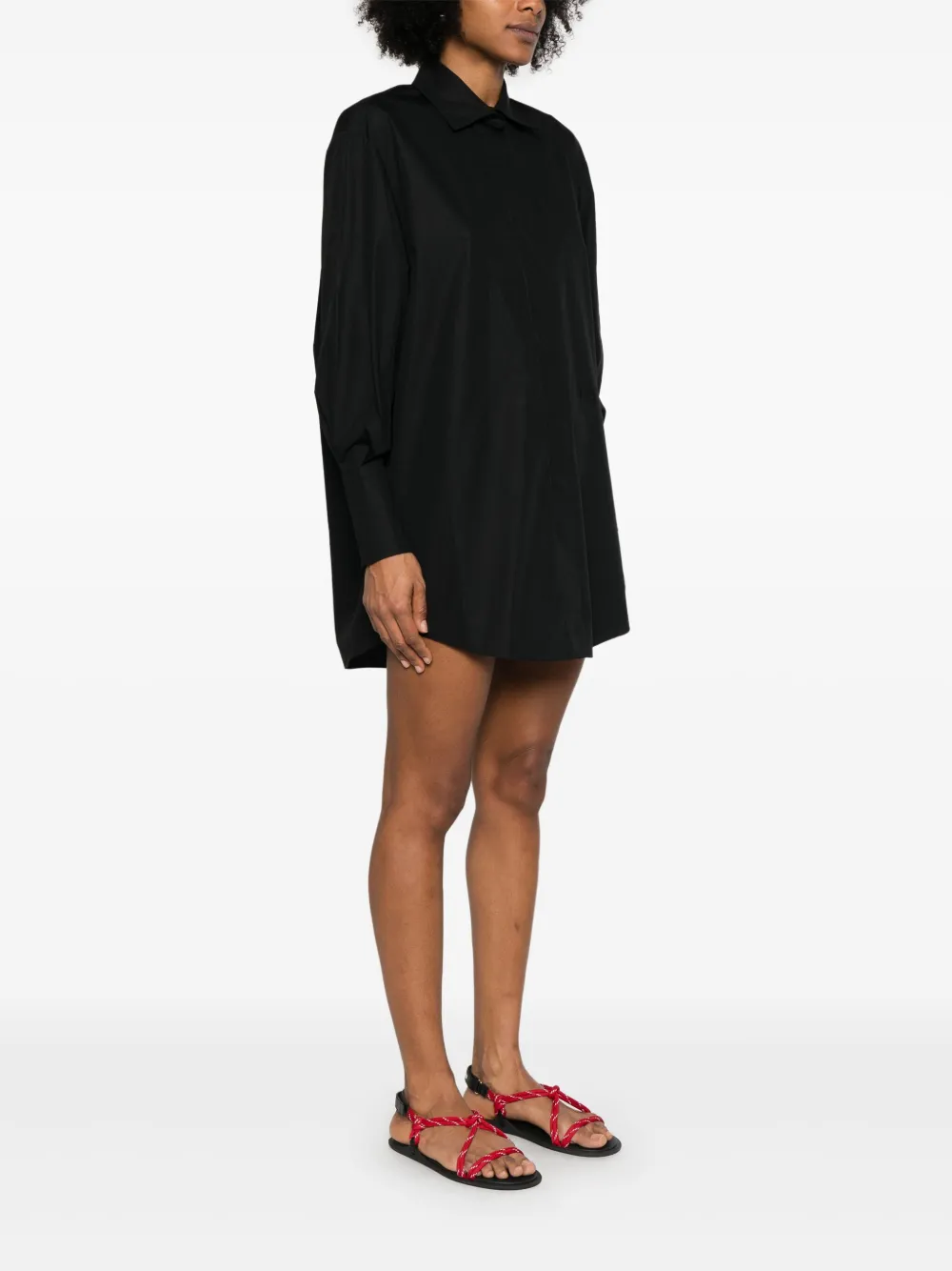 Patou Iconic blousejurk Zwart
