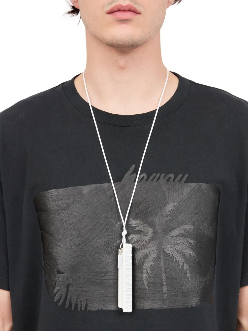 MM6 Maison Margiela Halsketting met hanger - Wit