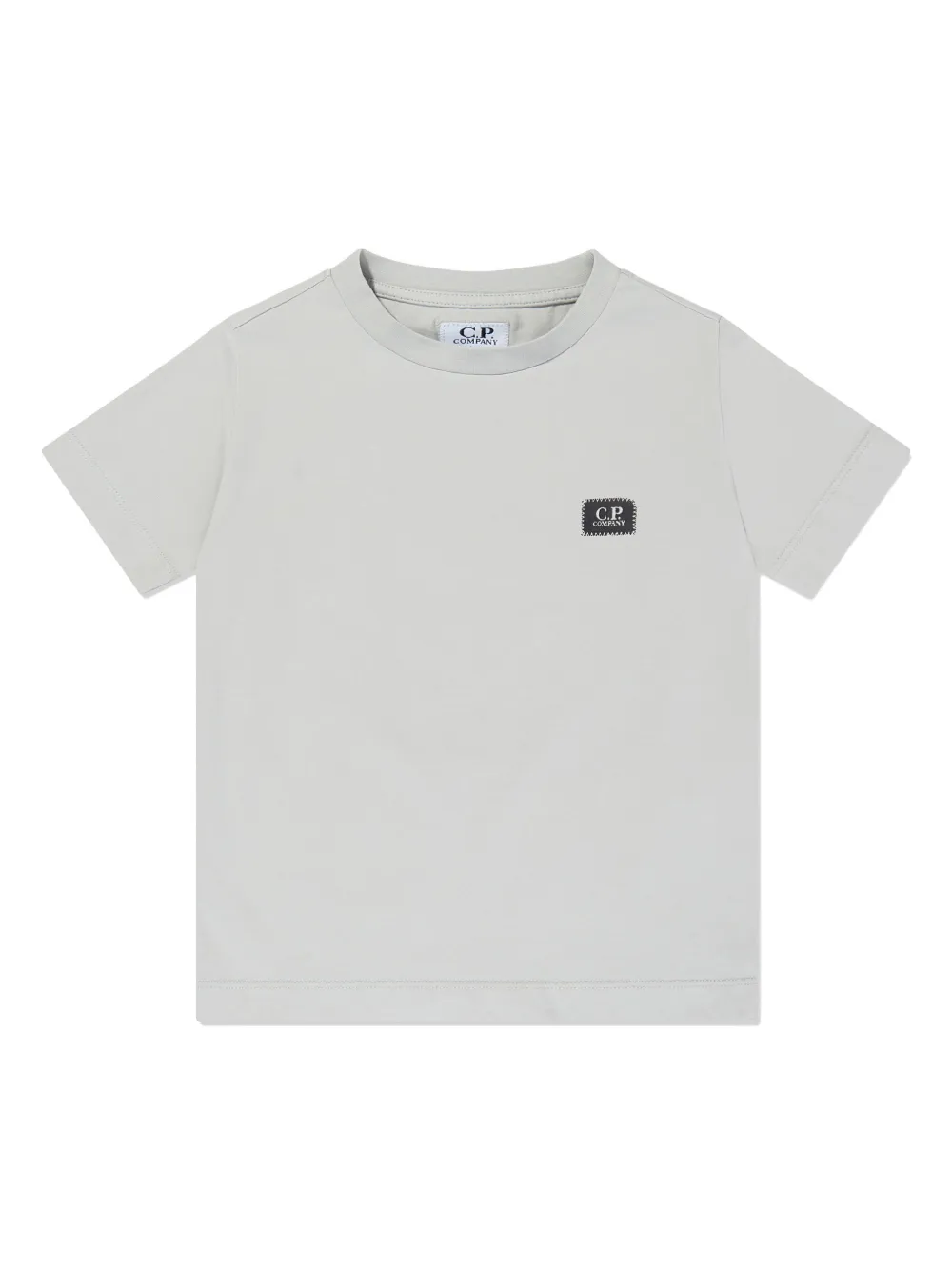 C.P. Company Kids T-shirt met geborduurd logo Grijs