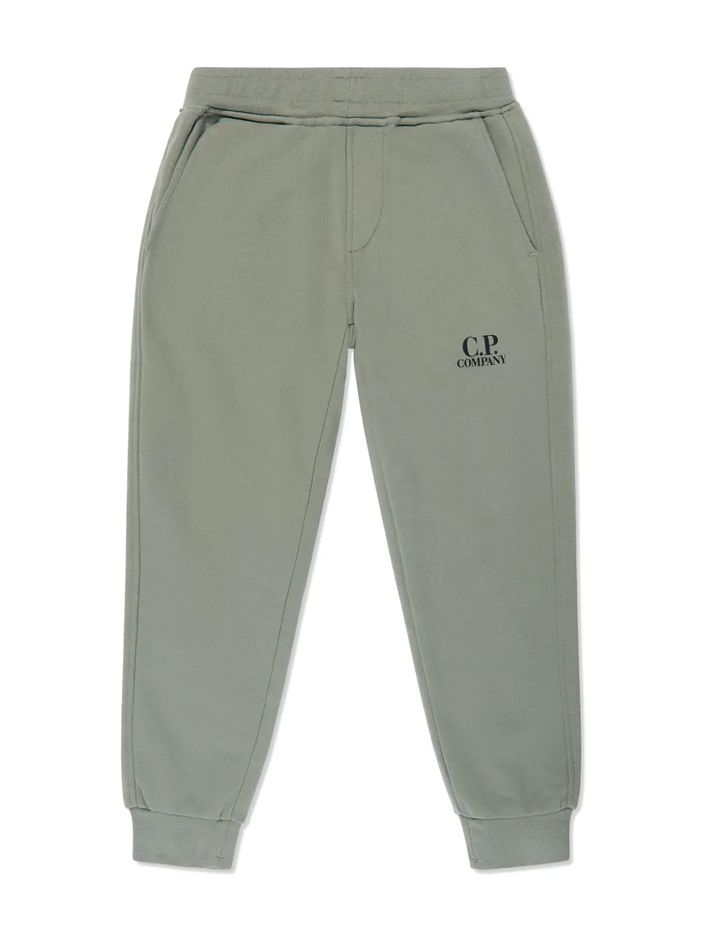 C.P. Company Kids Trainingsbroek met Lens-detail Groen