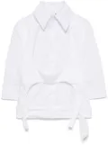 Ottolinger high-collar shirt - White