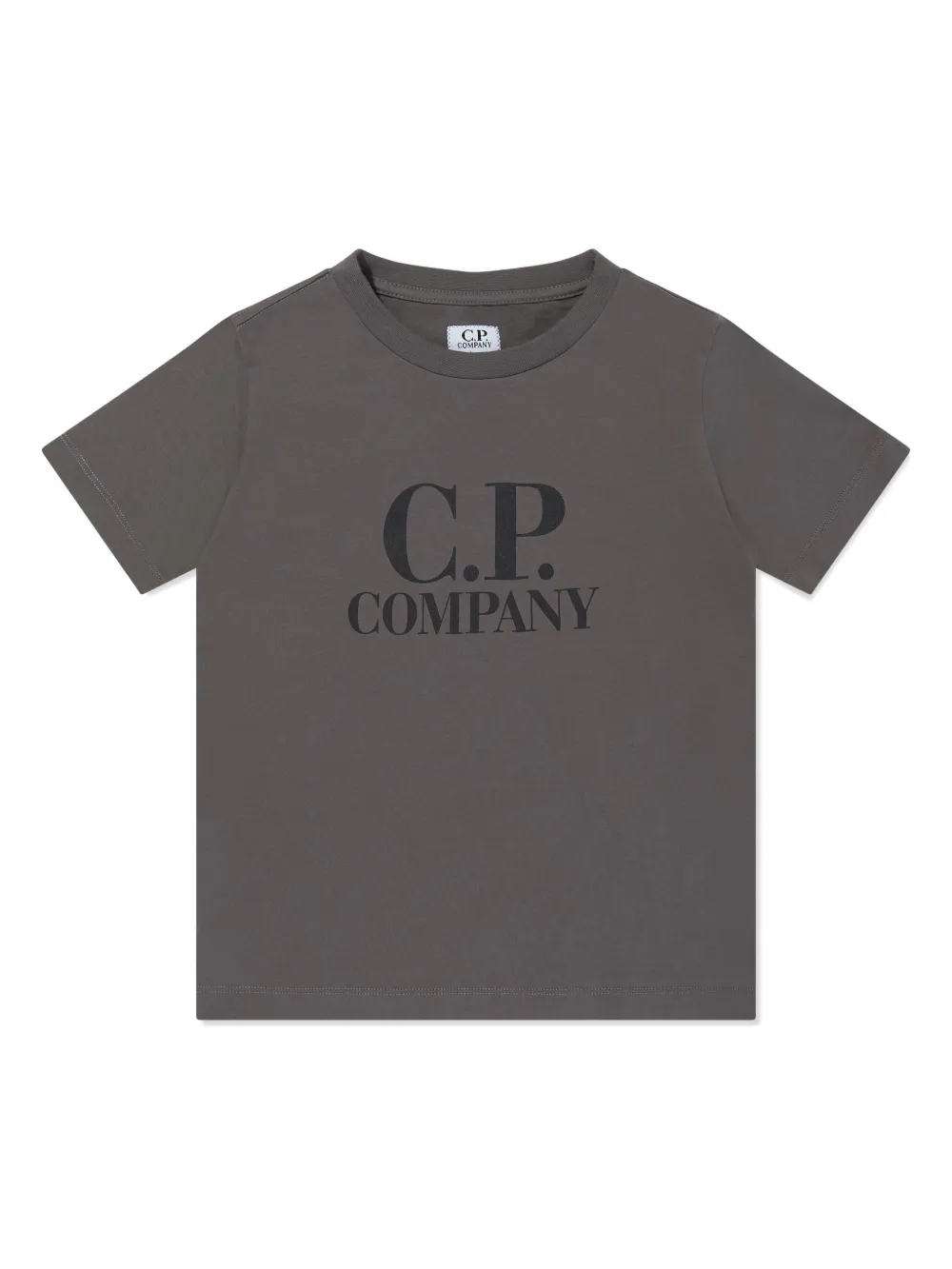 C.P. Company Kids T-shirt met logoprint Grijs