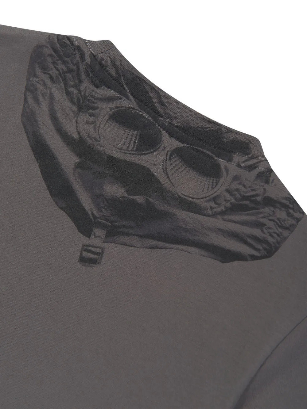 C.P. Company Kids T-shirt met logoprint Grijs
