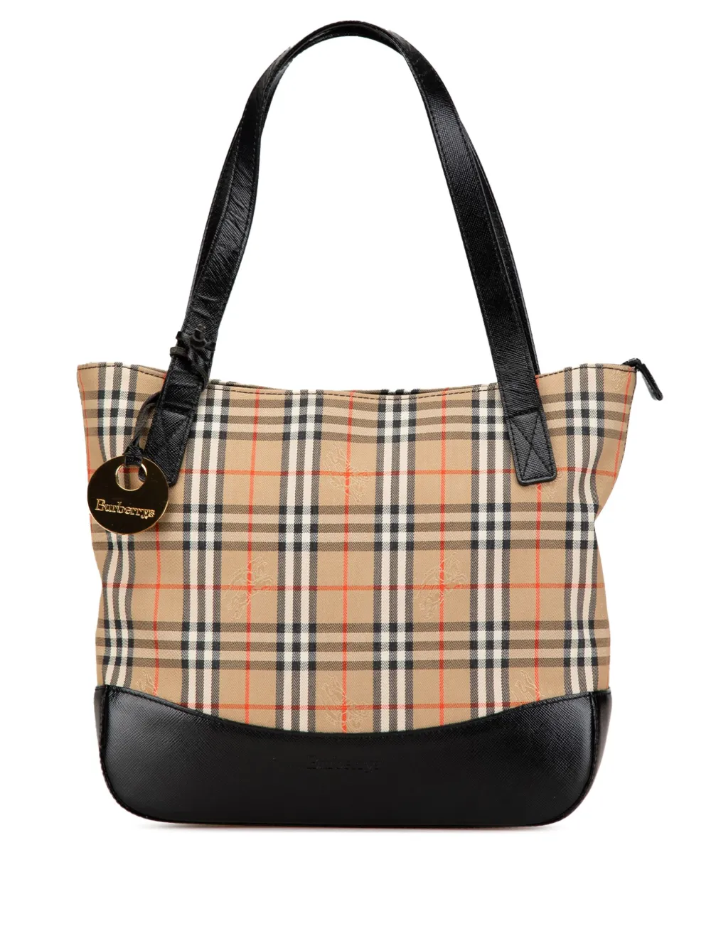 Burberry Pre-Owned 2000-2017 Haymarket Check Canvas handbag - Marrone