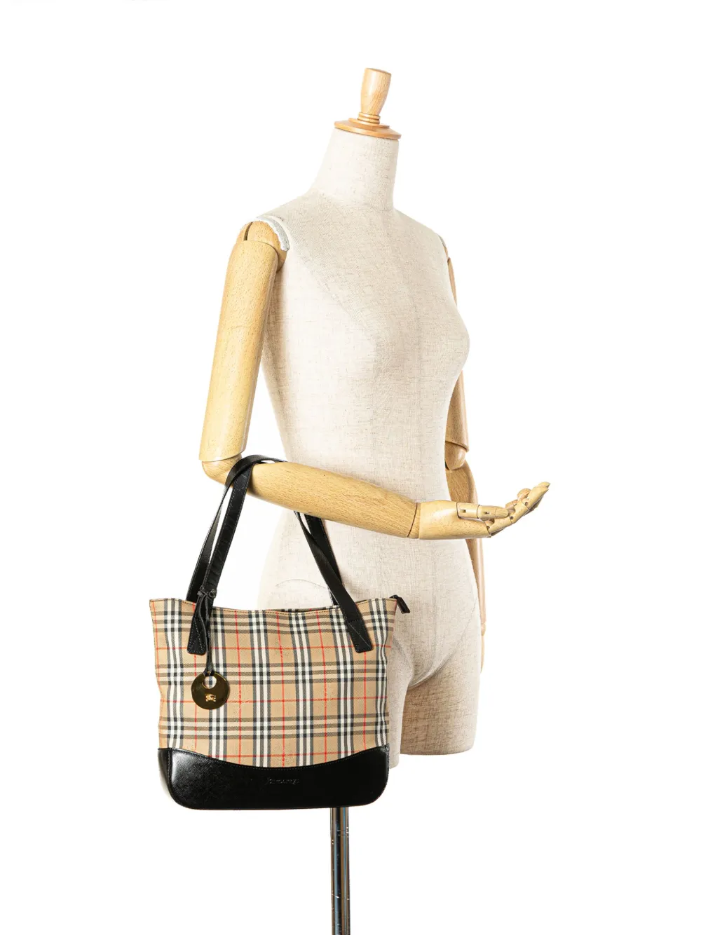 Burberry Pre-Owned 2000-2017 Haymarket Check Canvas handbag - Bruin