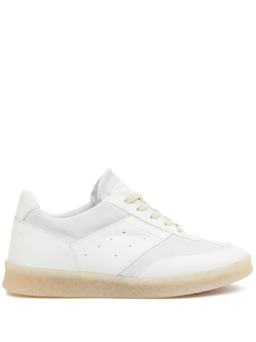 MM6 Maison Margiela 6 court sneakers White