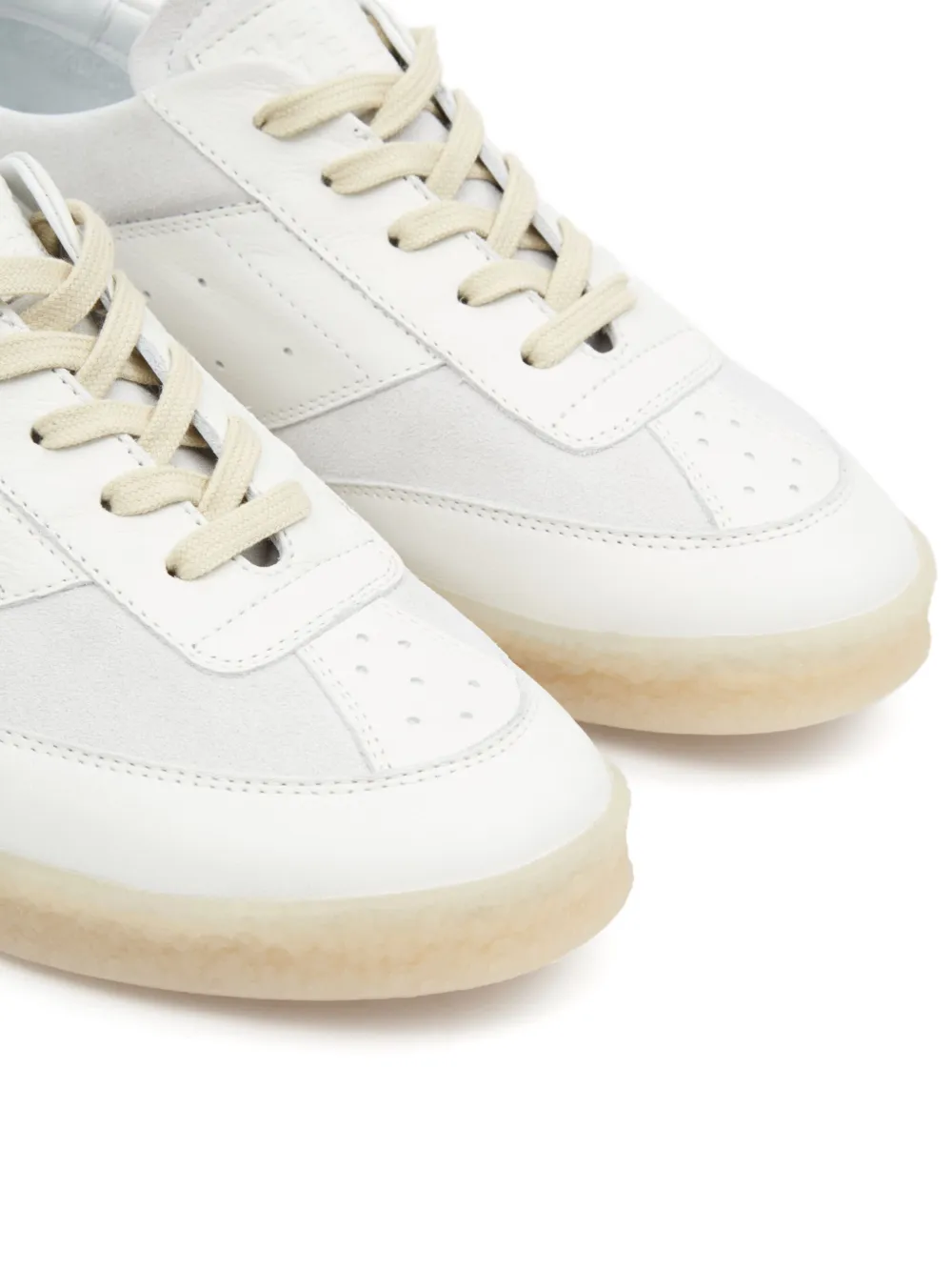 MM6 Maison Margiela 6 court sneakers White