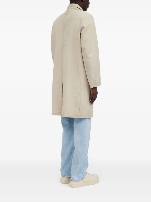 MM6 Maison Margiela ペイント コート | ニュートラル | FARFETCH JP