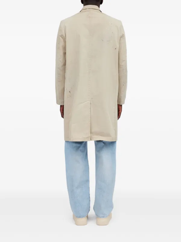 MM6 Maison Margiela ペイント コート | ニュートラル | FARFETCH JP