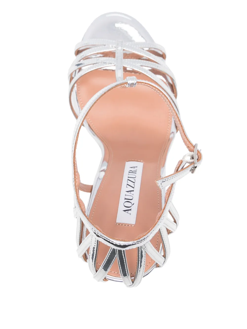 Aquazzura 105 mm Forever More sandalen Grijs