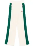 Casablanca cable-knit trousers - White