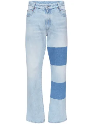 Maison Margiela サルエル ワイドジーンズ | ブルー | FARFETCH JP