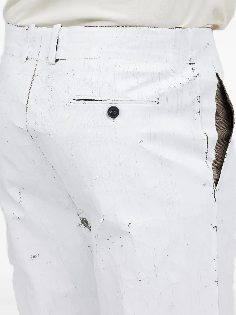 MM6 Maison Margiela Pantaloni con finitura cerata | Image 7