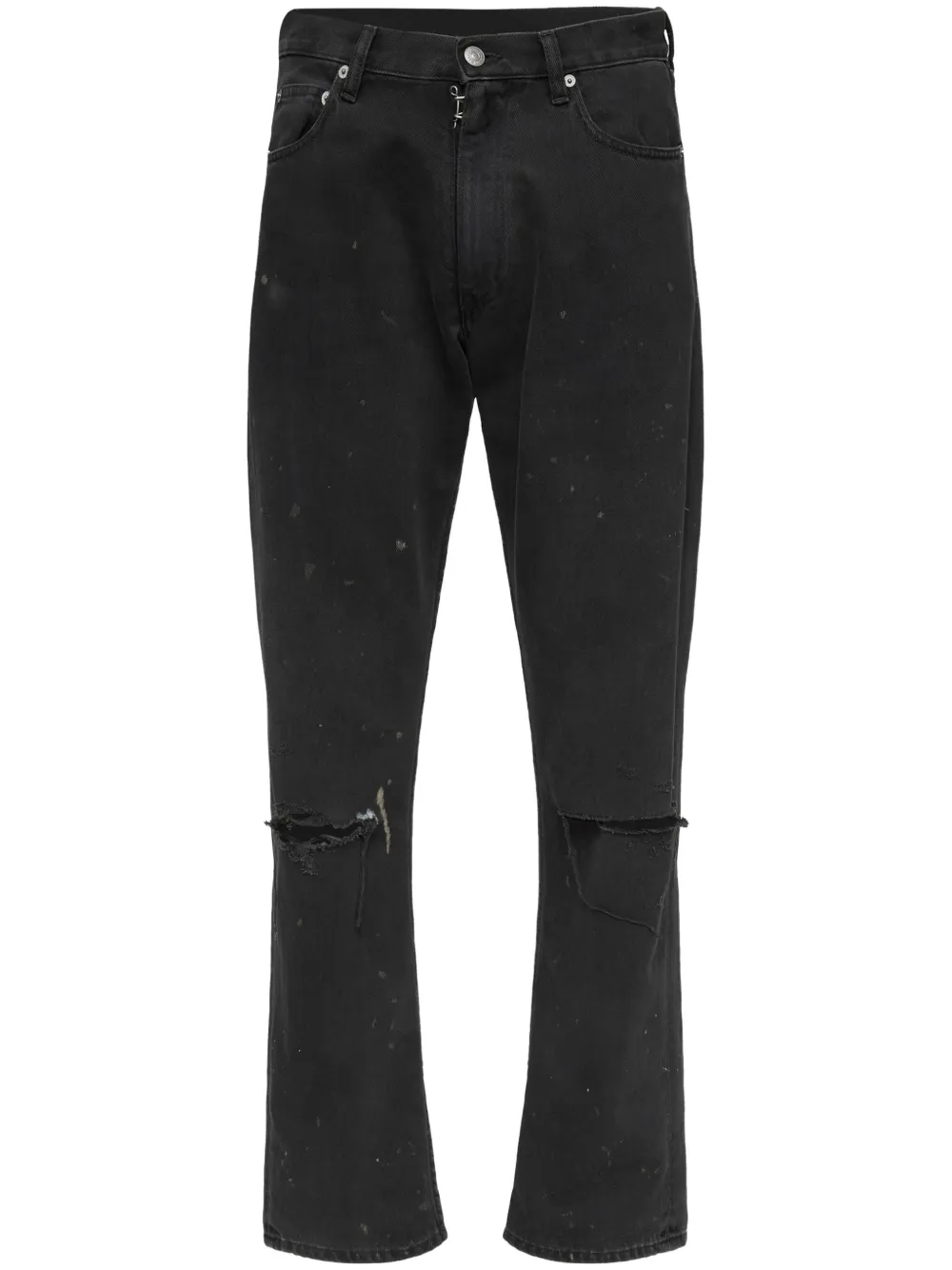 MM6 Maison Margiela Jeans con effetto vissuto | nero | Image 1