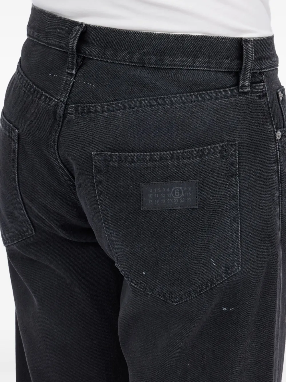 MM6 Maison Margiela Jeans con effetto vissuto | Image 7