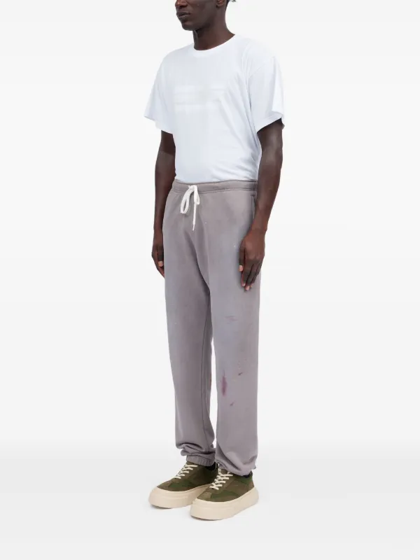 MM6 Maison Margiela ナンバーモチーフ トラックパンツ | グレー