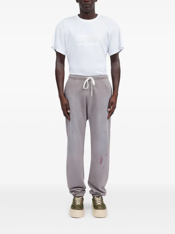 MM6 Maison Margiela ナンバーモチーフ トラックパンツ | グレー