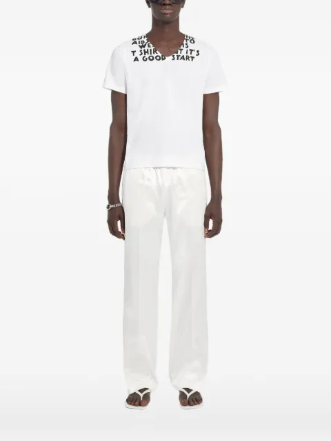 MM6 Maison Margiela T-Shirt mit Print