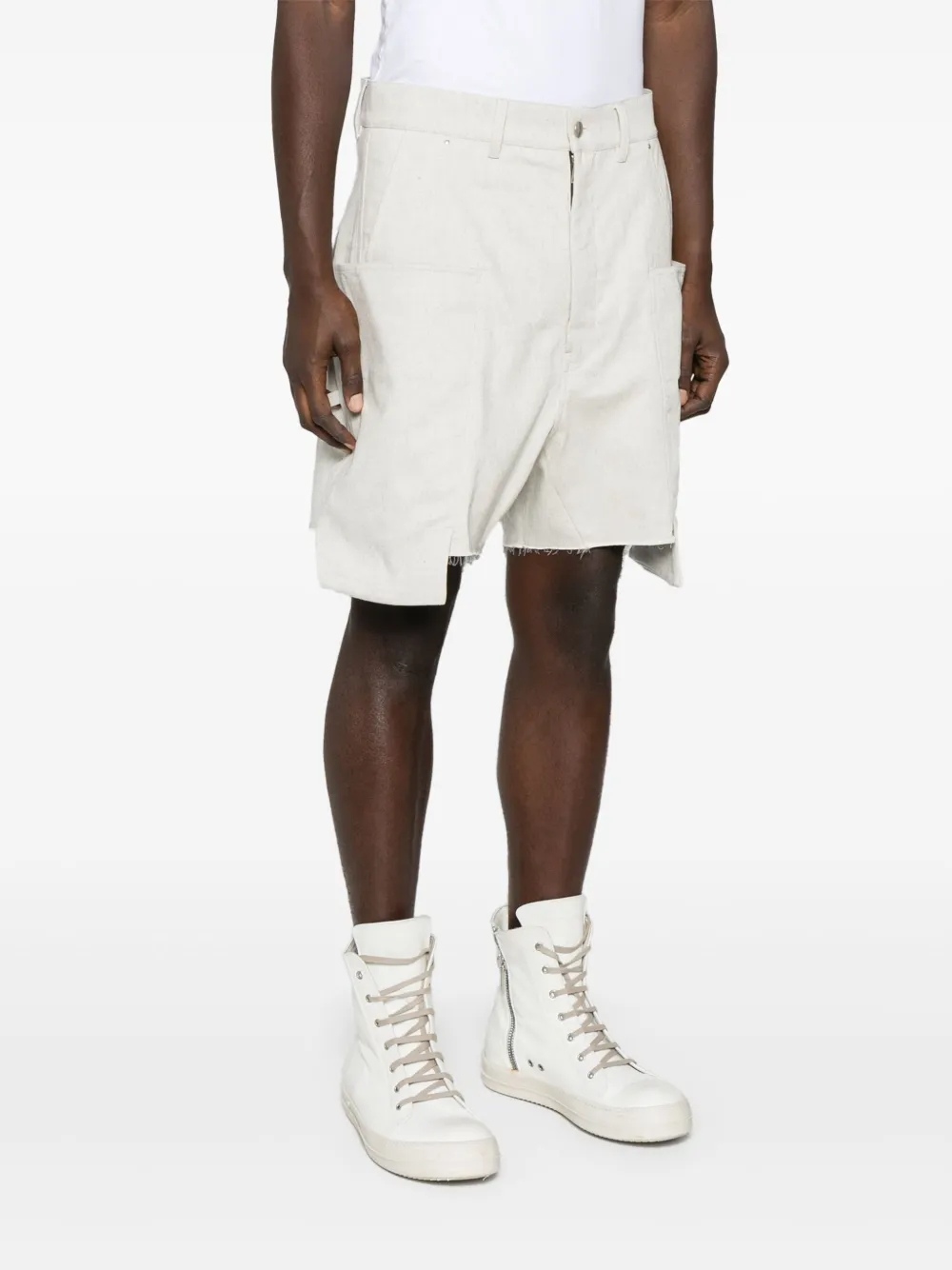 Rick Owens Cargo shorts Beige