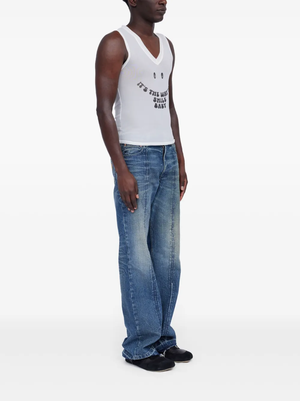 MM6 Maison Margiela Canotta con stampa | T-shirt e canotte | Image 3