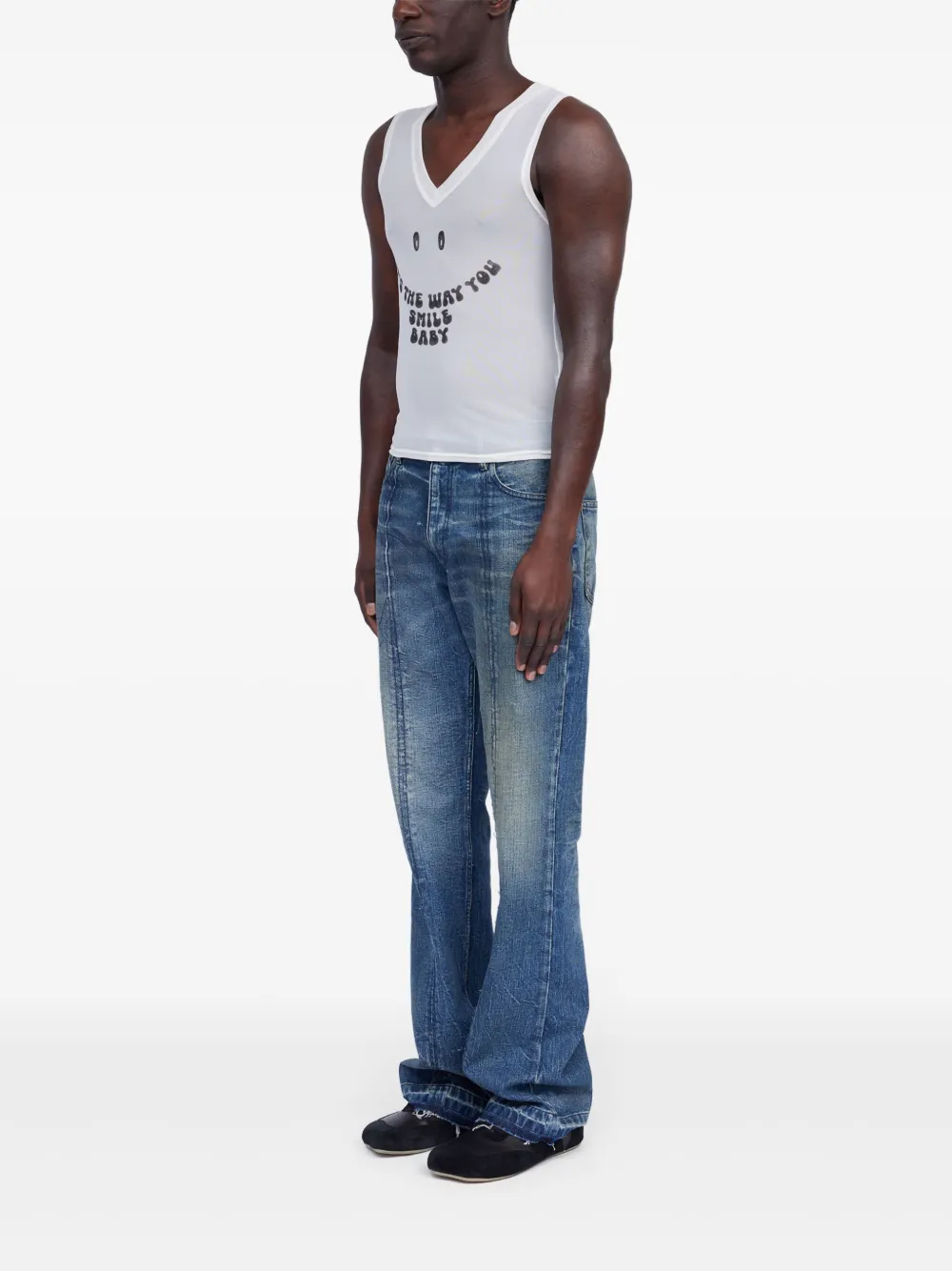MM6 Maison Margiela Canotta con stampa | Abbigliamento | Image 4