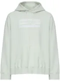 MM6 Maison Margiela Numbers-motif hoodie - Green