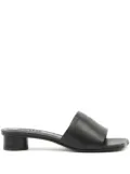 MM6 Maison Margiela numbers-motif sandals - Black