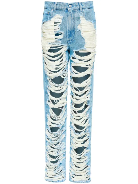 MM6 Maison Margiela ripped jeans