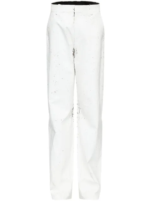 MM6 Maison Margiela coated trousers 