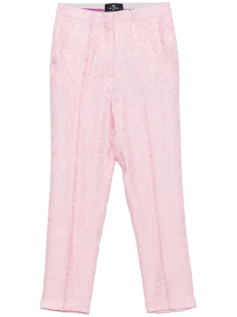 ETRO Pantaloni con effetto jacquard