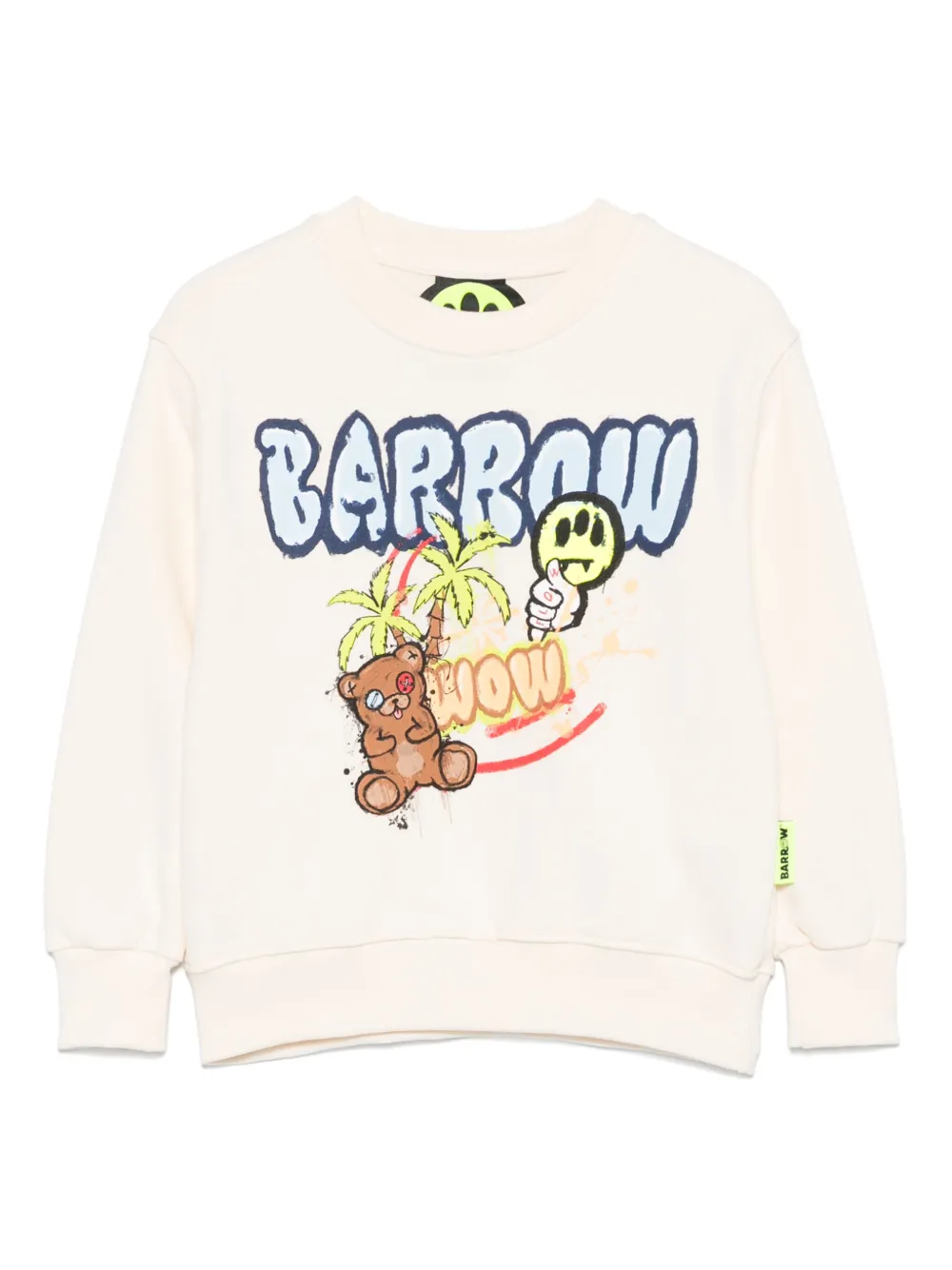 Barrow kids sudadera con logo estampado | neutro | Image 1