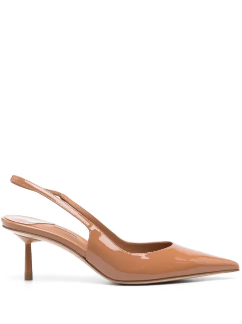 Le Silla 60mm Bella slingback pumps