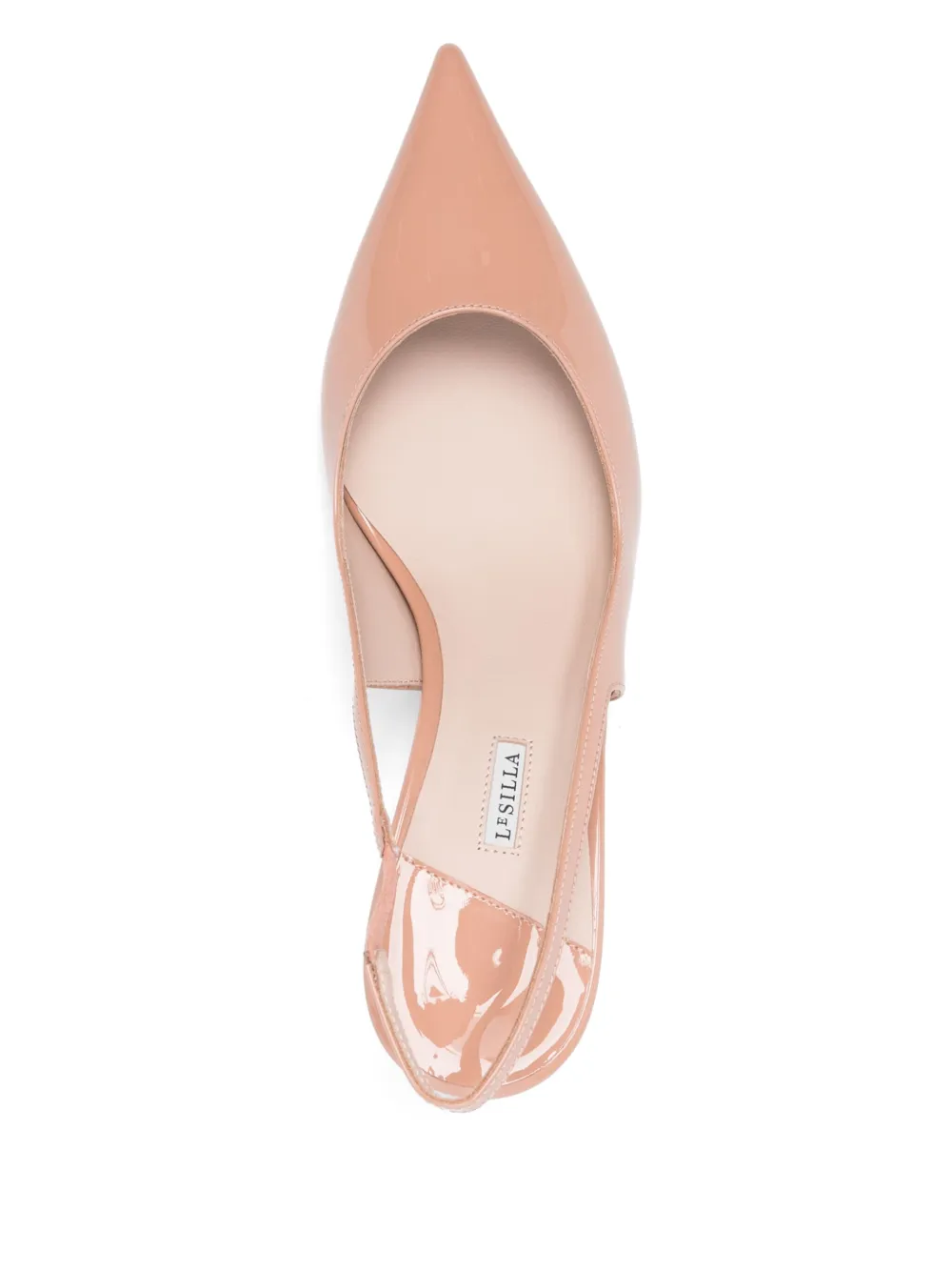 Le Silla 60mm Bella slingback pumps Neutrals