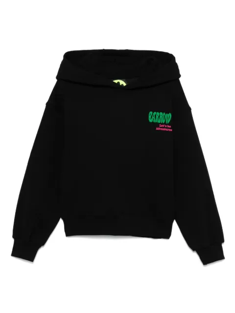 Barrow kids logo-print hoodie
