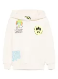 Barrow kids logo-print hoodie - Neutrals