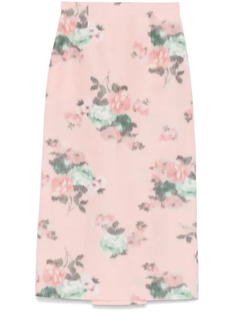 Philosophy Di Lorenzo Serafini falda lápiz con estampado floral