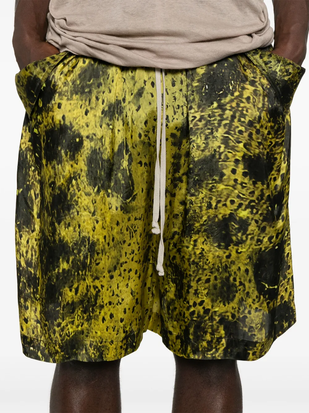 Rick Owens Lido Boxers shorts Groen