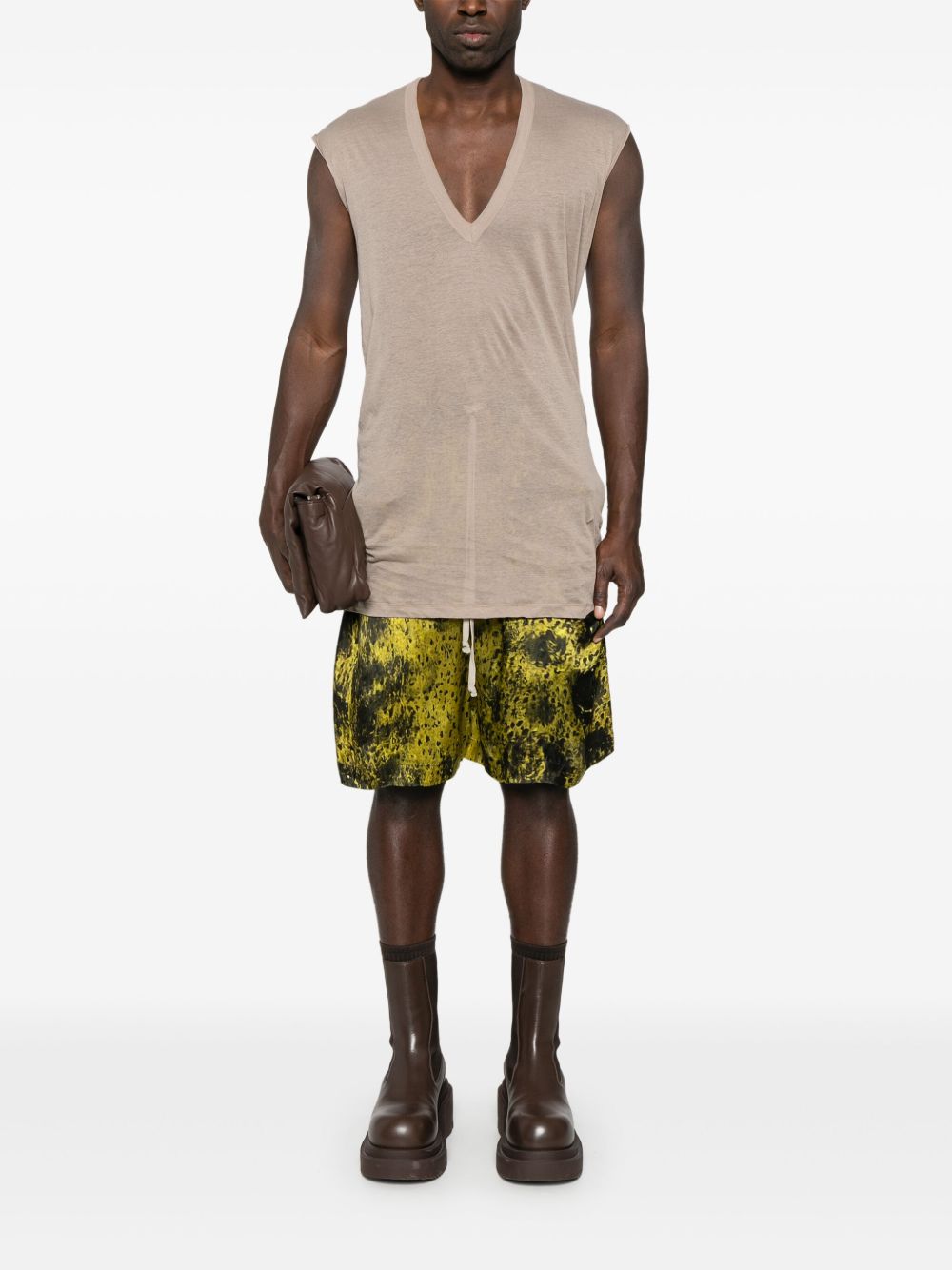 Rick Owens Lido Boxers shorts - Groen