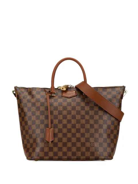 Louis Vuitton Pre-Owned bolsa satchel Damier Ebene Belmont MM 2013