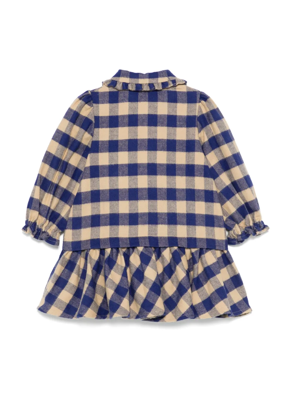 ETRO KIDS Geruite jurk - Blauw