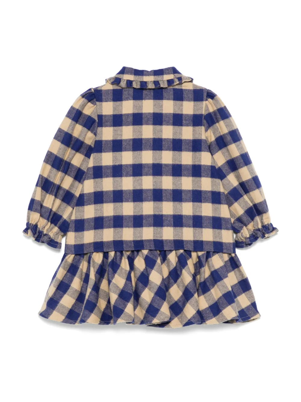 ETRO KIDS Geruite jurk - Blauw