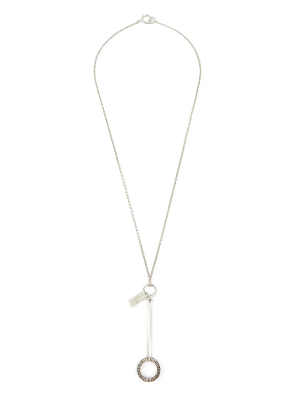 MM6 Maison Margiela Numeric ネックレス - シルバートーン MM6 Maison Margiela Numeric ネックレス - シルバートーン