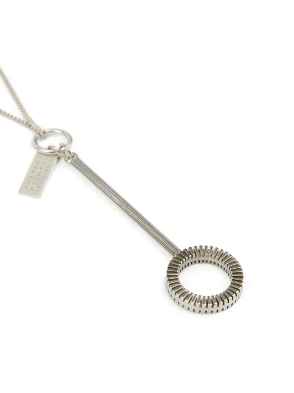 MM6 Maison Margiela Numeric-signature Necklace | Silver
